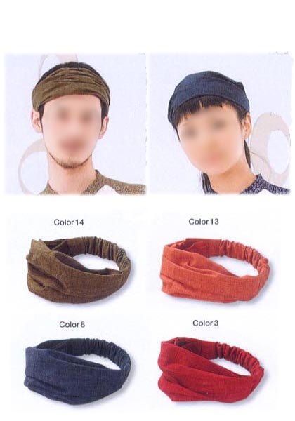 2 Fa9632 ヘアーバンド 詳細 和風ユニフォーム 飲食店白衣 厨房