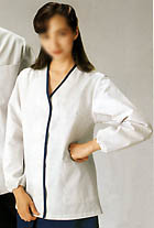 #348女性線付き長袖